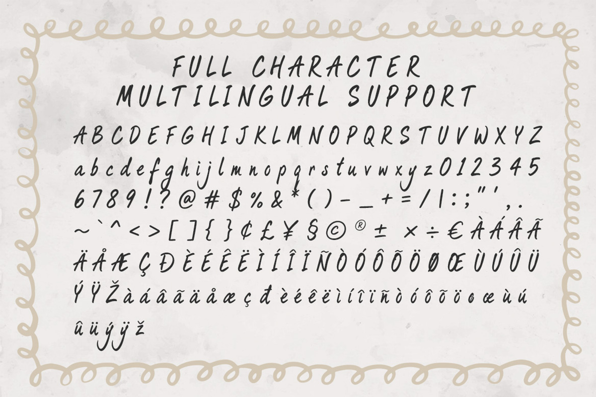 Beachline Script – Casual Font, a Handwritten Font by decographstud (Photo 3 of 8)