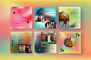Falling Leaves Instagram Templates, a Social Media Template by maaariabouvier (Thumbnail 2 of 9)