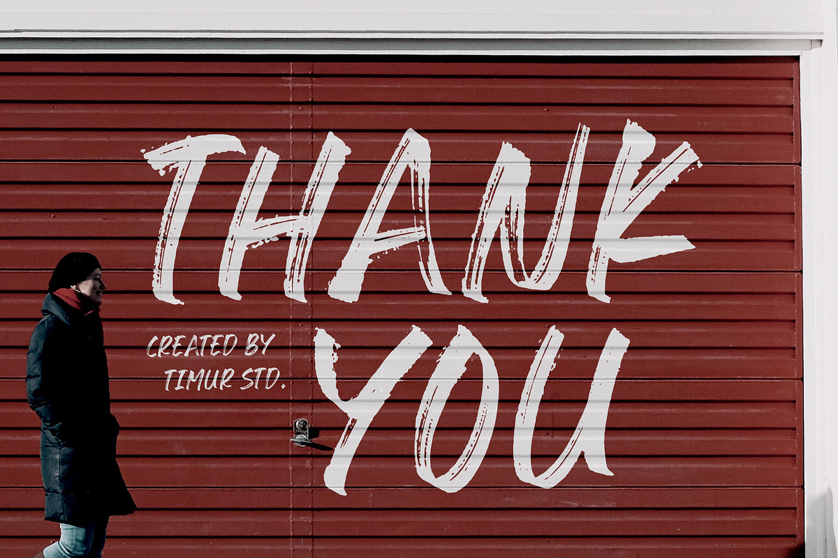Hyper Track Font, a Handwritten Font by Timurtype (Photo 7 of 7)