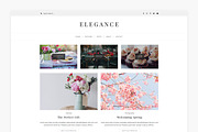 Elegance - WordPress Blog Theme, a WordPress Template by Lucid Themes (Thumbnail 3 of 6)