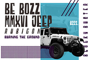 Blocky - 2 Styled Font, a Slab Serif Font by Garisman Std (Thumbnail 4 of 9)