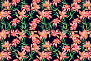Watercolor tropical pattern, a Pattern Graphic by Elizaveta (Thumbnail 4 of 5)