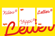 Monotail Script | Monoline Font, a Handwritten Font by Jolicia Type (Thumbnail 9 of 13)