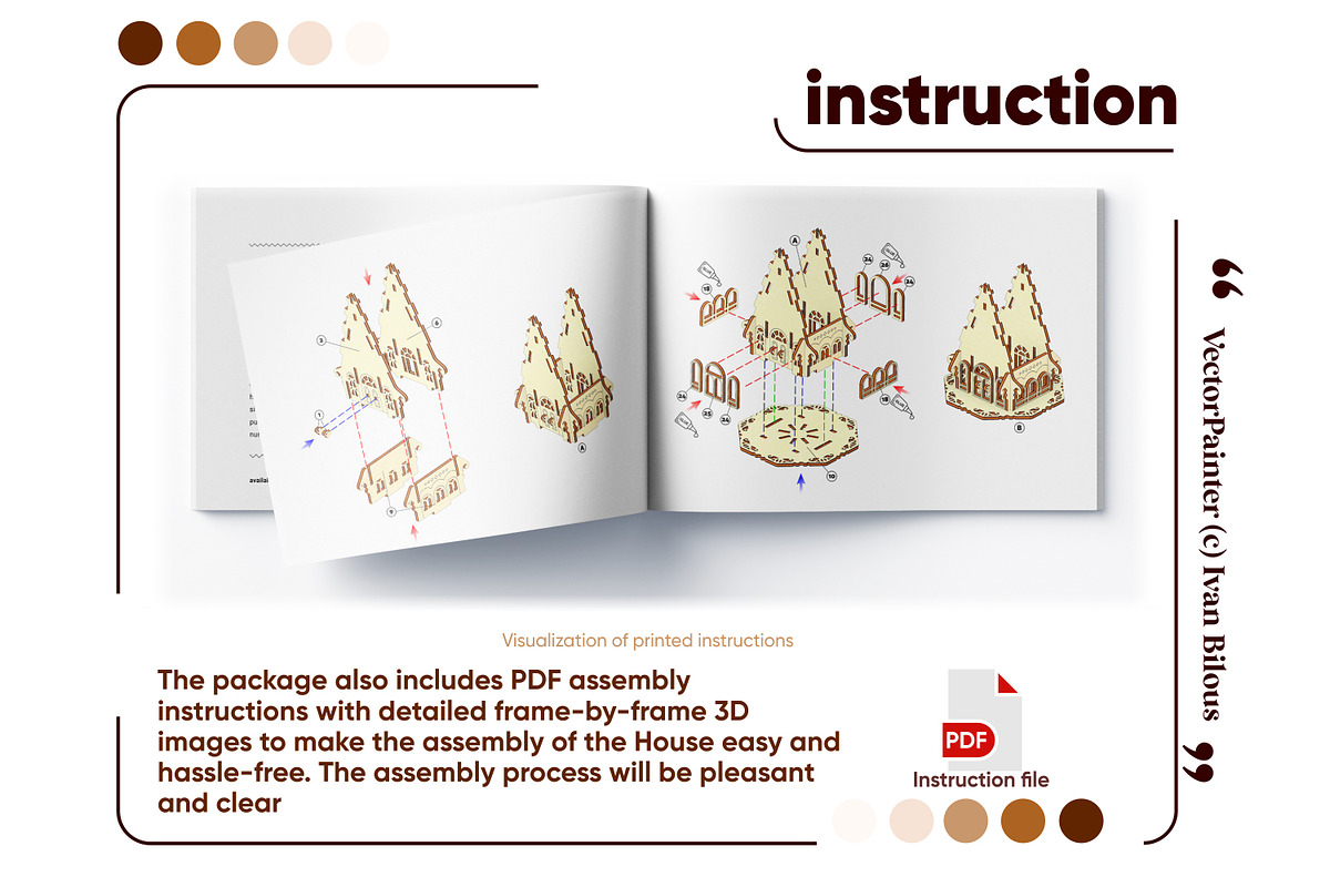 Garden Elf House - Laser Cut Design, an Object Graphic by VectorPainter (Photo 16 of 16)