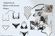 High Res Swimwear Flats Templates, an Object Graphic by Summer Stories (Thumbnail 5 of 8)