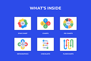 Flat Infographics Icons, a Duotone Icon by Brickclay (Thumbnail 2 of 8)