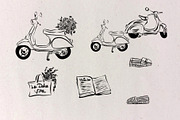 Italian Life Style Procreate Stamps, a Brushes & More by HabitusDesigns (Thumbnail 2 of 19)