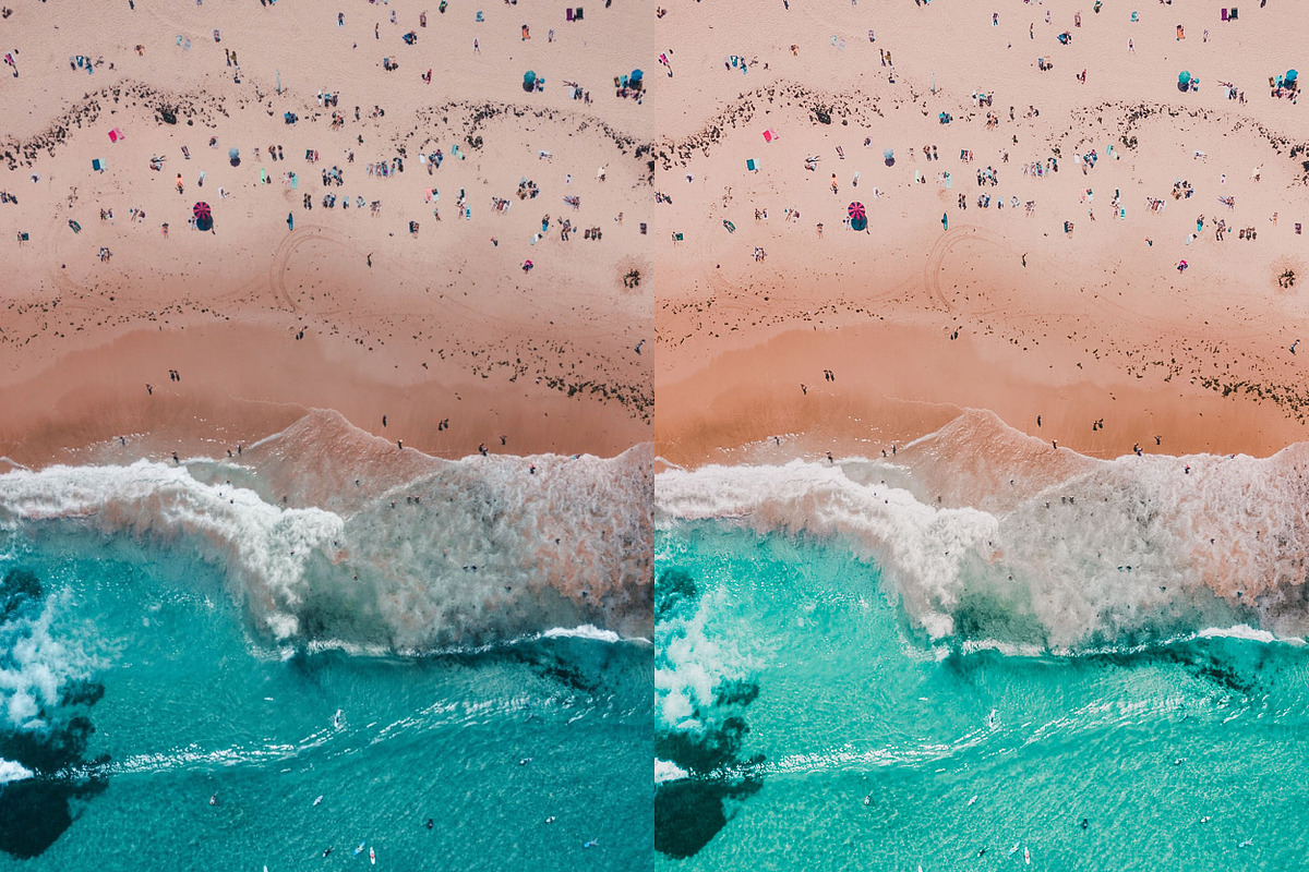 5 BEACH SUMMER LIGHTROOM PRESETS, a Preset Add-On by Emma Kate Creative (Photo 4 of 10)