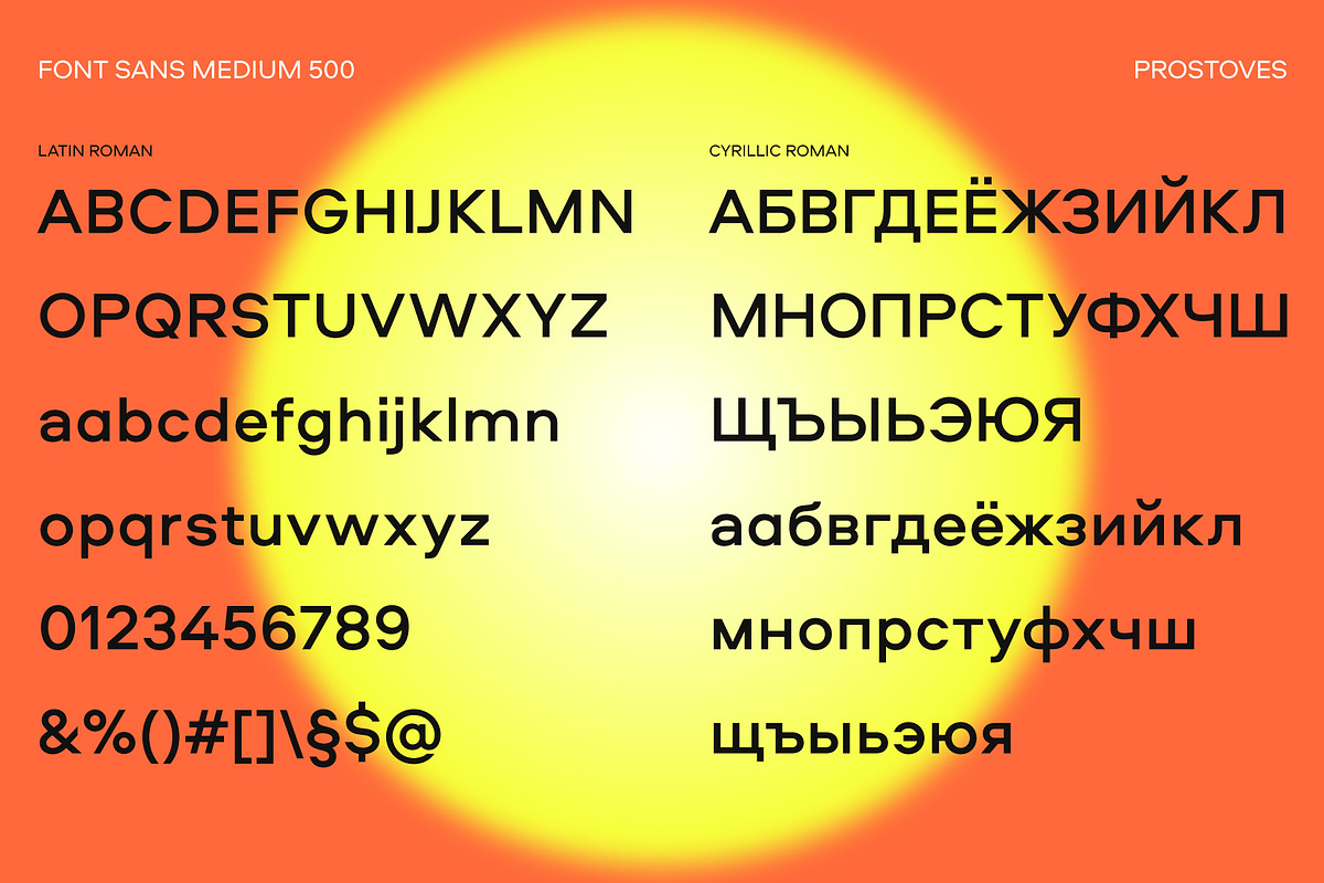 Prostoves - Geometric Neo-Grotesque, a Sans Serif Font by Concepta Digital (Photo 12 of 12)