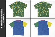 T-shirt Wrinkled Mockup, a Shirt Mockup by DaldSgh (Thumbnail 6 of 11)
