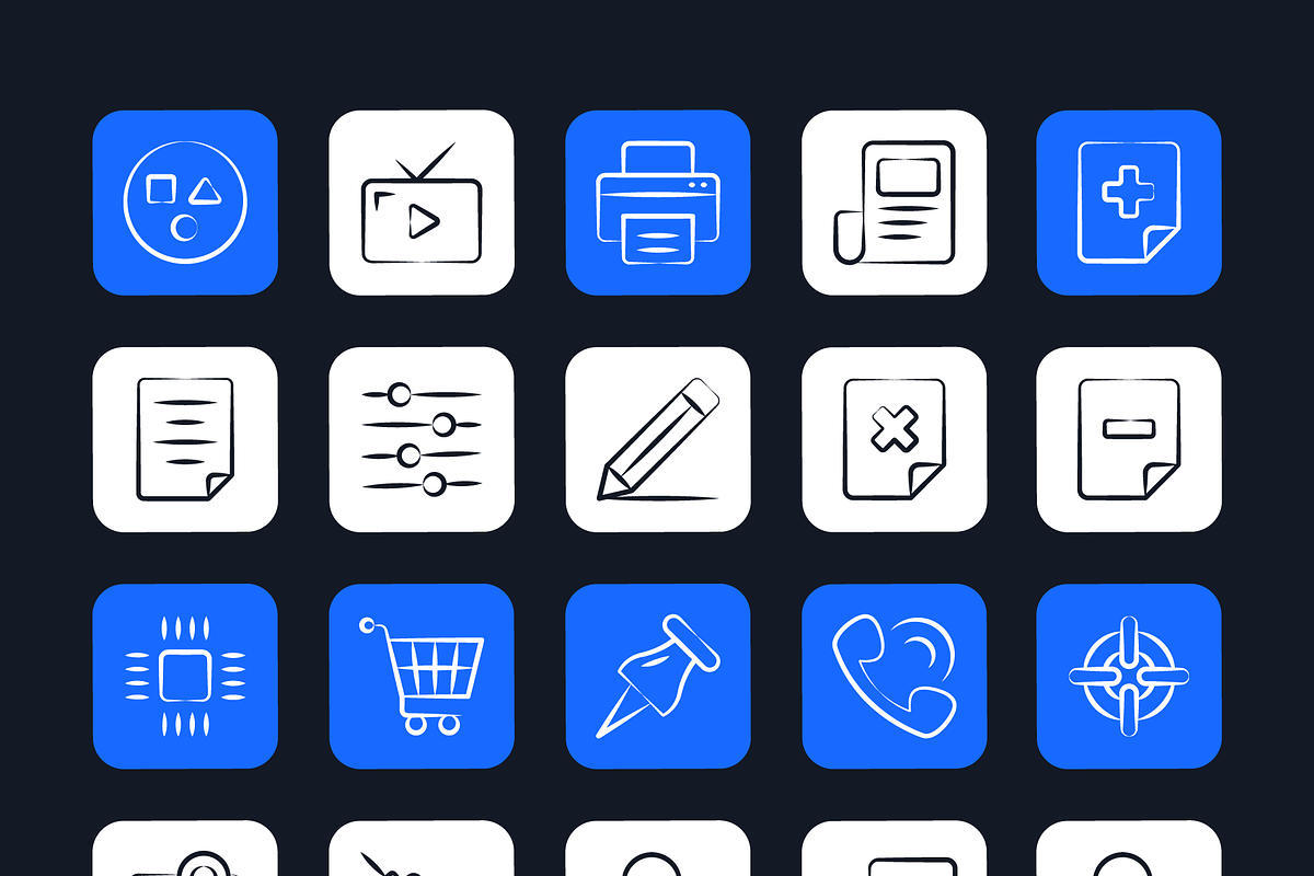 User Interface Icons, an Outline Icon by Brickclay (Photo 7 of 7)