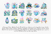 Cottage Lifestyle Clipart Set, an Illustration by Libby Wishes (Thumbnail 2 of 4)