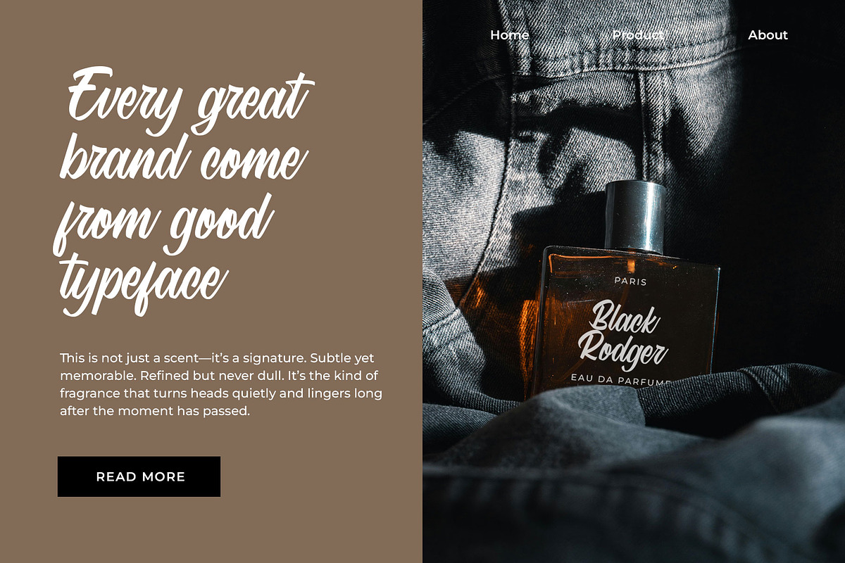 Crestaly Modern Script Font, a Script Font by RantautypeStudio (Photo 3 of 17)