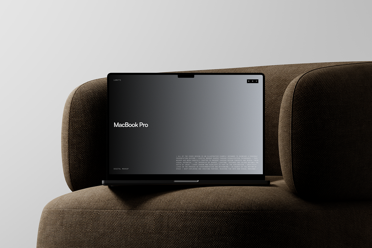 MacBook Pro Mockup Collection R02, a Mac Mockup by Lumatte (Photo 5 of 13)