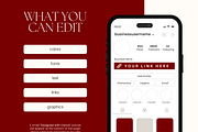 Canva Link in Bio Template, a Landing Page Template by Branding Babe Co. (Thumbnail 4 of 5)