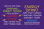 ELEKTRIX WIZARDS – Electric Font, a Font by TypeTasty Font (Thumbnail 6 of 11)