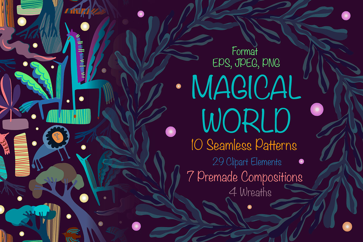 MAGICAL WORLD, an Animal Illustration by Tanna.ART (Photo 1 of 12)