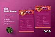 Olive - Resume Template, a Resume Template by Fannan Studio (Thumbnail 1 of 3)