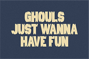 Halloween Party - Display Font, a Sans Serif Font by Pian45 Studio (Thumbnail 7 of 8)