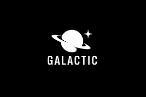 Galactic Logo Icon Illustration