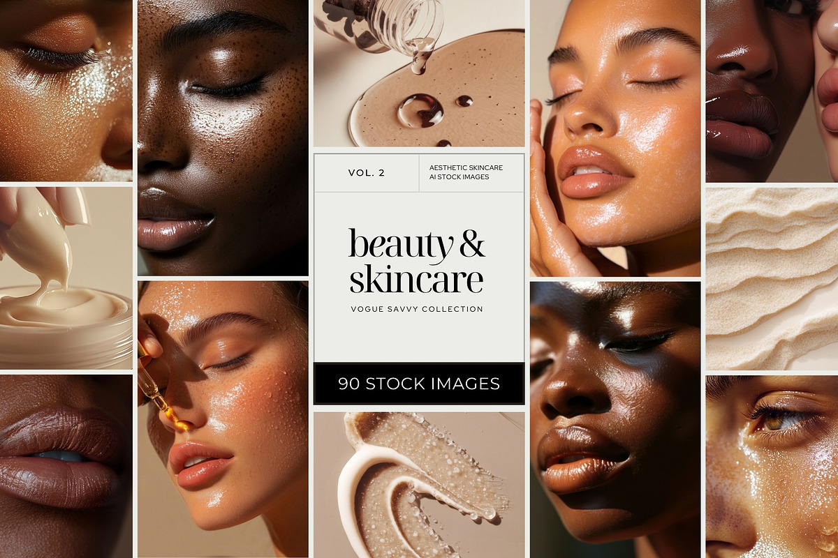 Beauty Skincare Stock Images Bundle, a Beauty & Fashion Photo by COCO Design Studio (Photo 1 of 10)