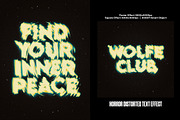 Horror Distorted Square,Poster Effec, a Layer Style Add-On by iDoodle Studio (Thumbnail 1 of 4)
