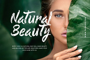 Mahenizar Brush Handwritten Font, a Script Font by UICreative (Thumbnail 4 of 6)