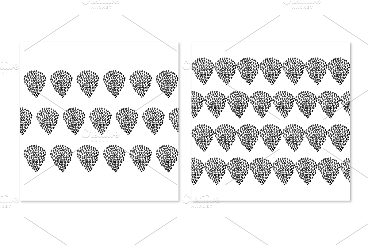 INK DREAMS: BLACK & WHITE PATTERNS, a Pattern Graphic by HANNA V (Photo 8 of 9)
