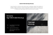 Gabriel Minimalist Signage Mockup, an Advertising Mockup by Mocktopia (Thumbnail 2 of 8)