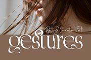 Shortened Connection - Elegant Font, a Serif Font by 177Studio (Thumbnail 4 of 8)