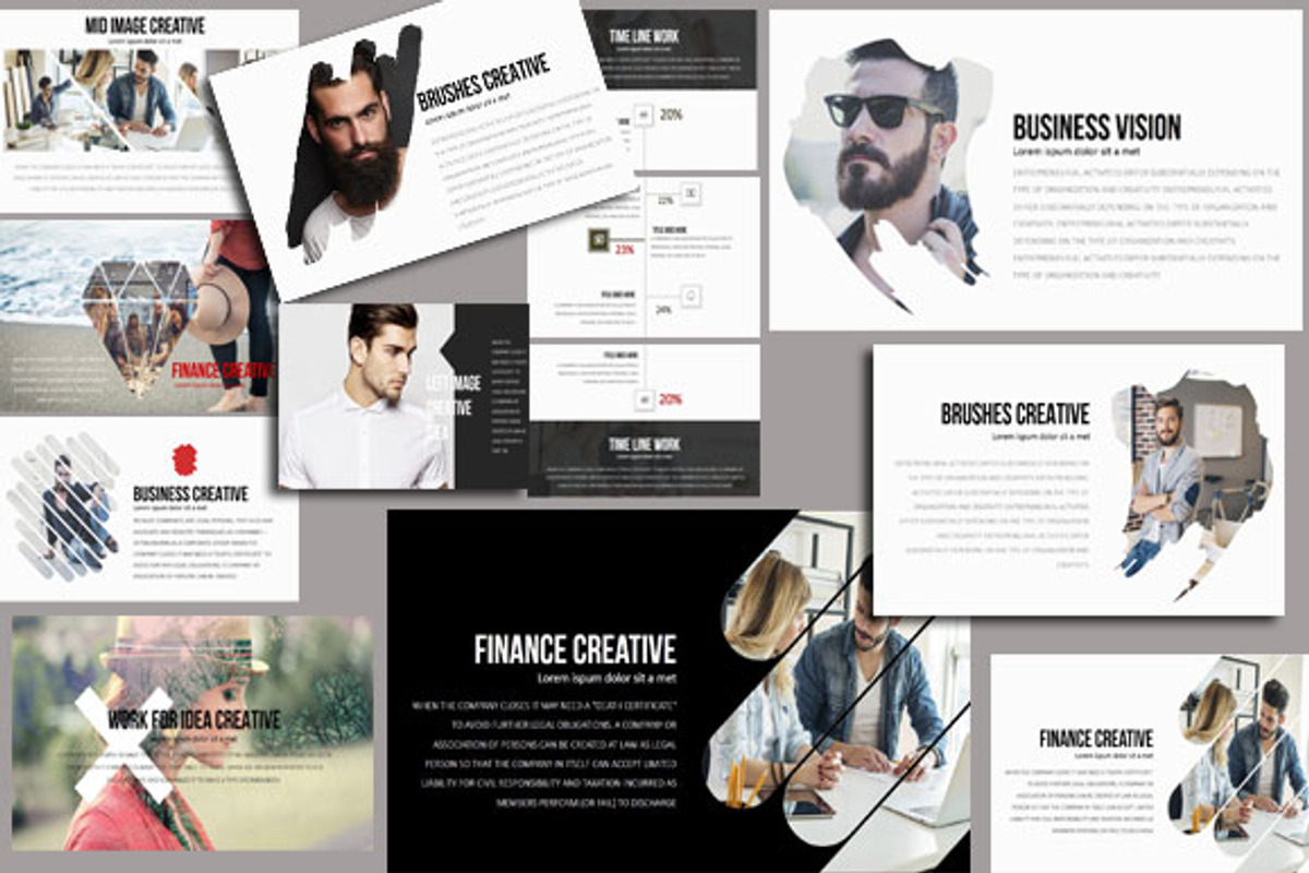Finance Creative PowerPoint Pro, a Presentation Template by SlideBester (Photo 4 of 7)
