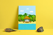 Tropical postcards, an Illustration by Hellgram (Thumbnail 2 of 5)