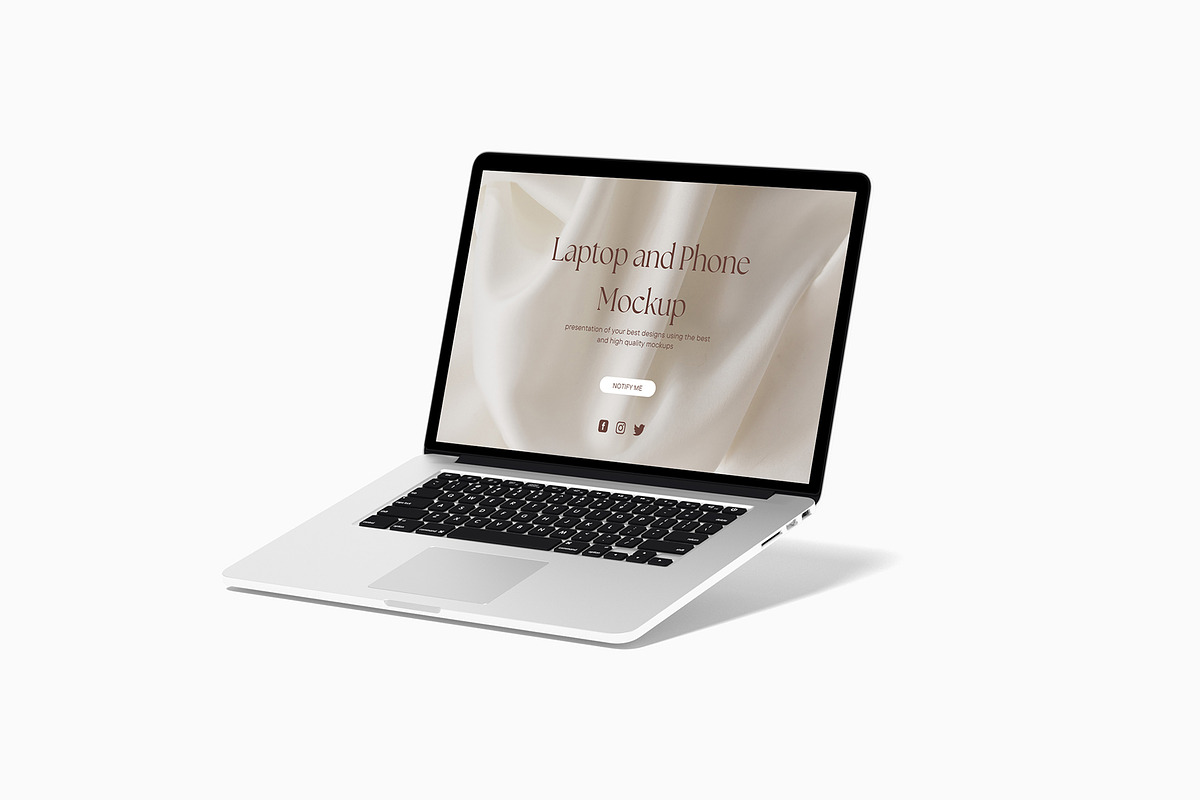 Laptop and Phone Mockups, an iPhone Mockup by zuhraabdullah (Photo 6 of 12)