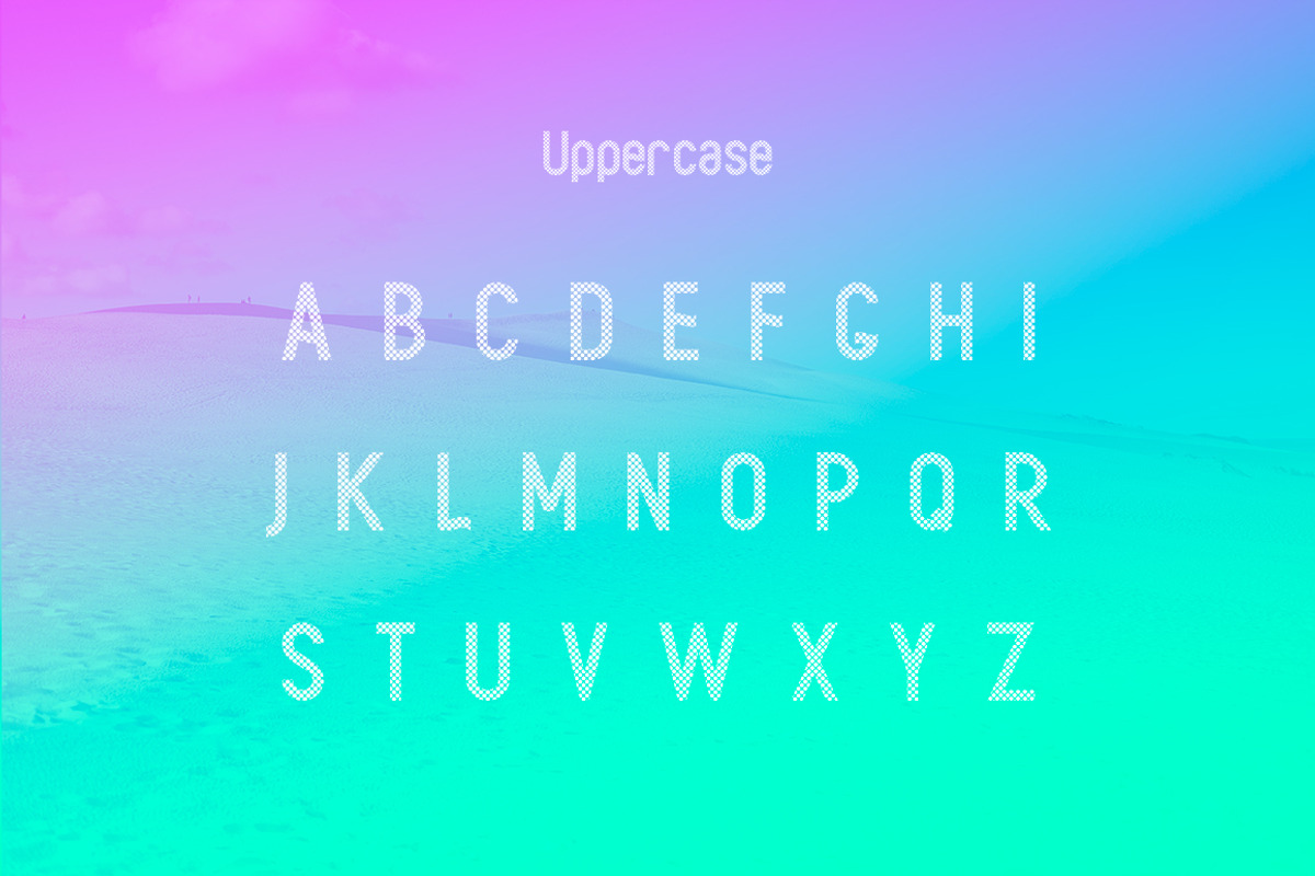 Arcachon Dotted Font preview 2