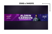 Business Finance YouTube banner, a Social Media Template by Vaughn Studios (Thumbnail 2 of 5)