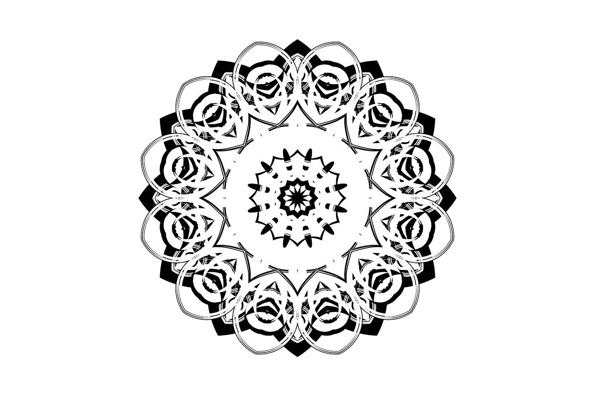 Premium Mandala Illustration Pack, a Decorative Illustration by NJ Himel (Photo 97 of 101)