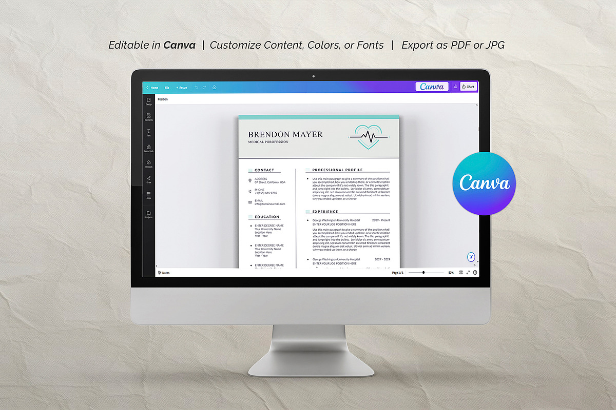 Resume, a Resume Template by DesignDevisers (Photo 7 of 10)