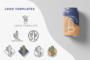 Unique Cacti Logos & Illustrations, a Branding & Logo Template by Salty Sweet Creative (Thumbnail 5 of 5)