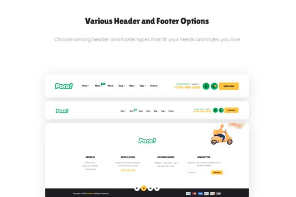 Leo Poco - Fast Food Restaurant Pres, a Websites & App Template by LeoTheme (Photo 13 of 15)
