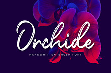 Orchide - Handwritten Brush Font