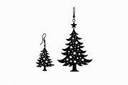Holiday Tree Bundle, an Illustration by hafijul (Thumbnail 18 of 18)