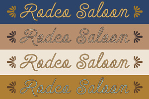 Desert Rope Font Duo