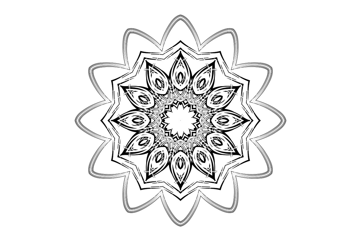 Premium Mandala Illustration Pack, a Decorative Illustration by NJ Himel (Photo 52 of 101)