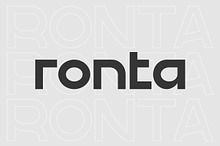 Ronta Elegant Sans Serif