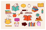 Fun Back to School Doodle Set, an Illustration by Marish (Thumbnail 3 of 9)