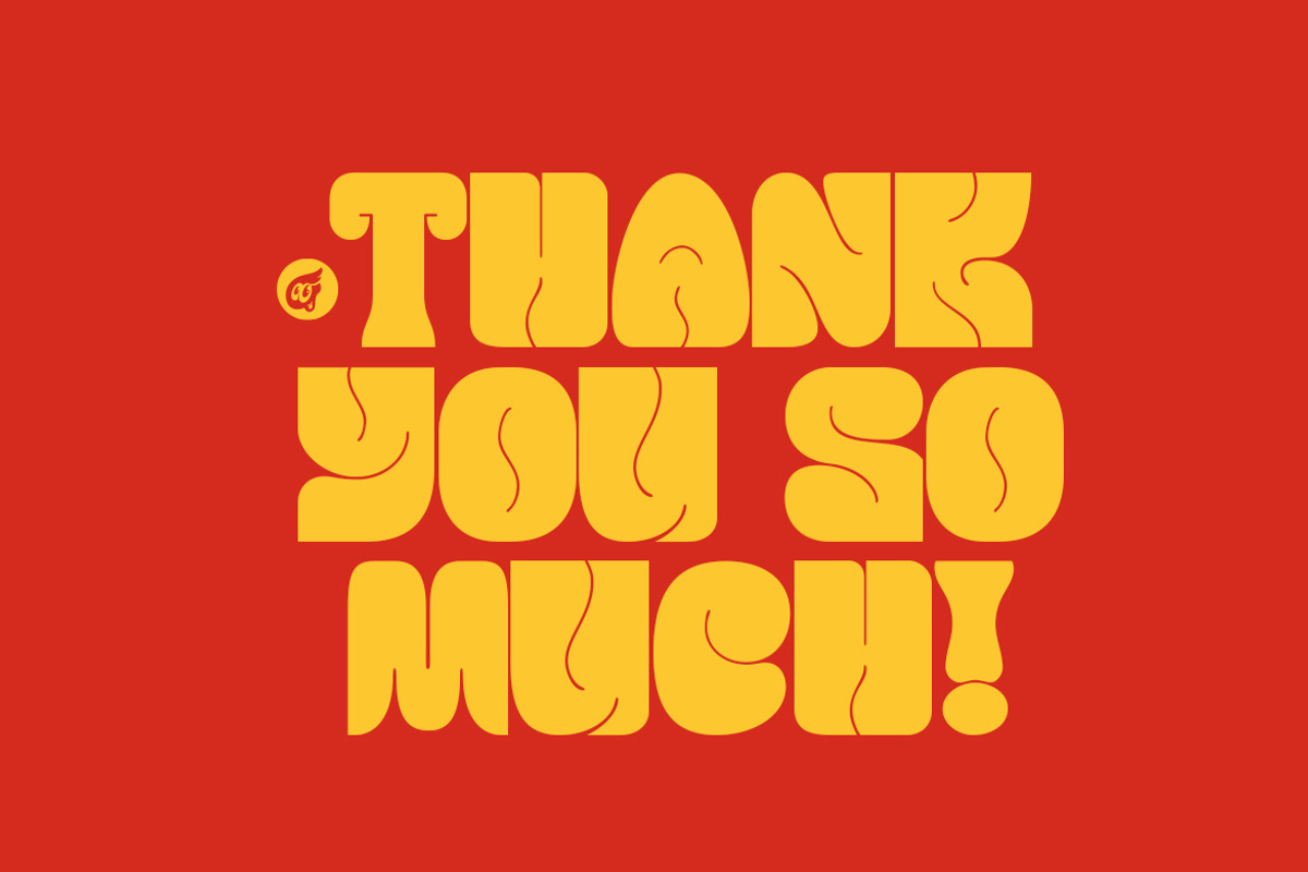 GF Cheese - Bold Funky Font, a Sans Serif Font by GroovyFontCo (Photo 9 of 9)