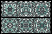 Black & Emerald Watercolor Patterns, a Pattern Graphic by Gen Aumonier (Thumbnail 2 of 7)