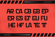 Sport Formula - Racing Logo Font, a Sans Serif Font by Nirmana Visual (Thumbnail 9 of 15)