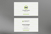 Modern Business Card Design, a Business Card Template by MightyDesign (Thumbnail 1 of 8)