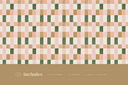 Checkered Painted Seamless Patterns, a Pattern Graphic by Basia Stryjecka (Thumbnail 6 of 17)